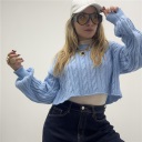 maglioncino crop twist